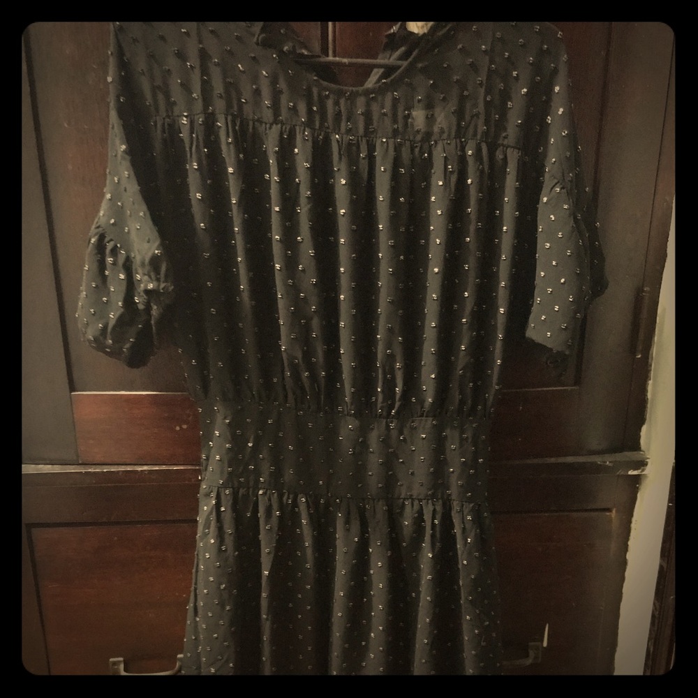 Black long sleeve dress